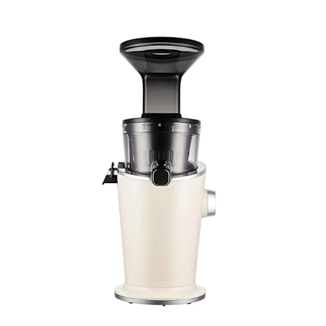 Hurom H100s Cold Pressed Slow Fruit Juicer Easy Series - Cream White - 5