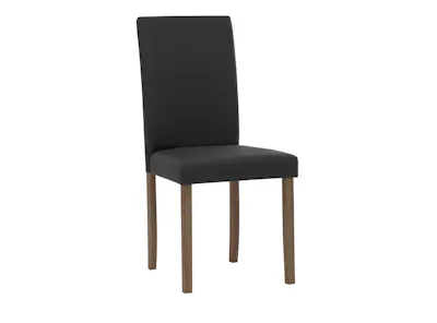 (As-is) Dahlia Dining Chair - Cocoa, Espresso (Faux Leather)