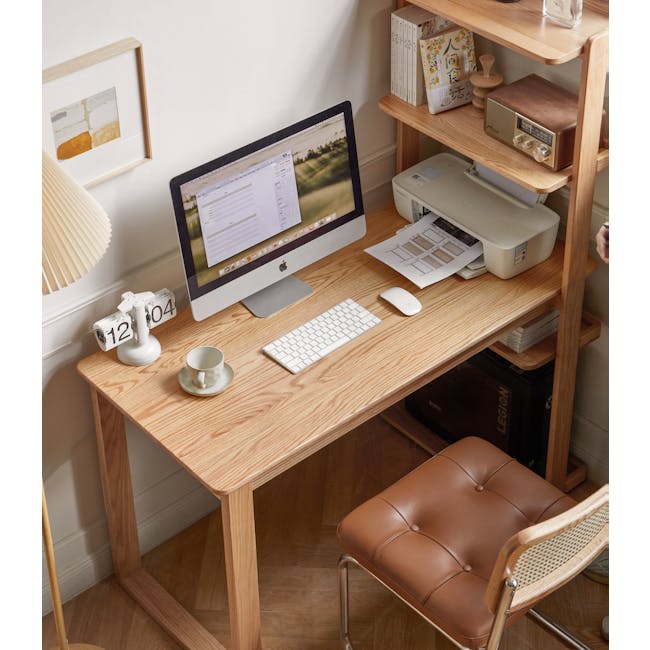 Ace Study Table with Shelves 1m - 3