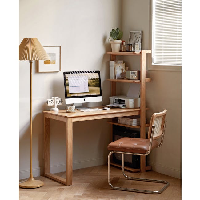 Ace Study Table with Shelves 1m - 2