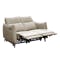 Cole 2 Seater Recliner Sofa - Beige (Genuine Cowhide + Faux Leather) - 0