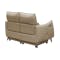 Cole 2 Seater Recliner Sofa - Beige (Genuine Cowhide + Faux Leather) - 4