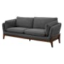 Tate 3 Seater Sofa - Charcoal Grey - 1