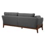 Tate 3 Seater Sofa - Charcoal Grey - 3