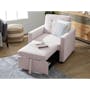 Mason Sofa Bed - Pastel Pink - 1