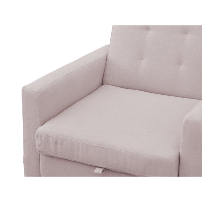 Mason Sofa Bed - Pastel Pink - 8