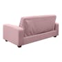 Karl 2.5 Seater Sofa Bed - Dusty Pink - 5
