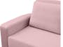 Karl 2.5 Seater Sofa Bed - Dusty Pink - 6