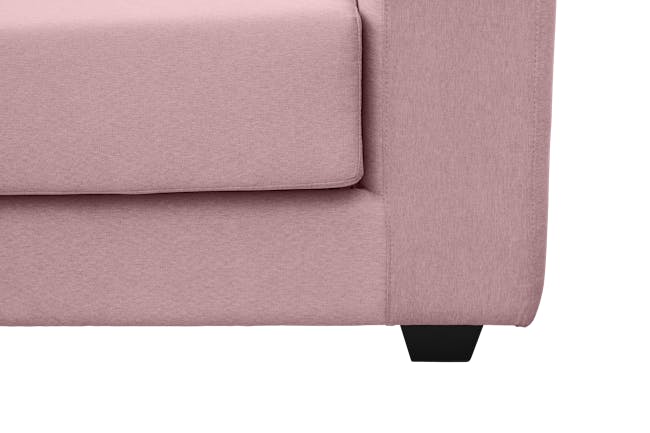 Karl 2.5 Seater Sofa Bed - Dusty Pink - 8