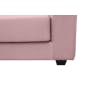 Karl 2.5 Seater Sofa Bed - Dusty Pink - 8
