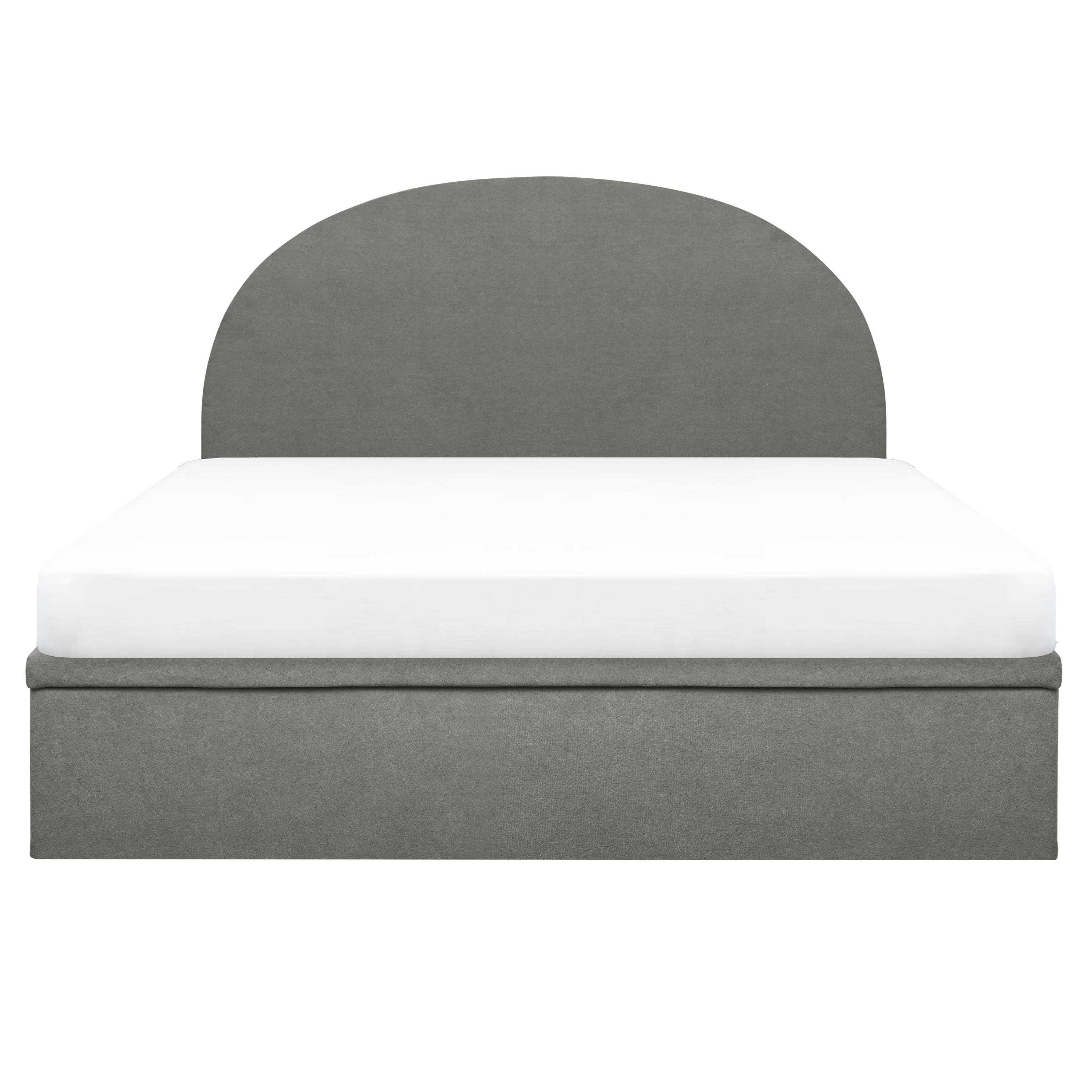 Aspen King Storage Bed - Midnight Grey
