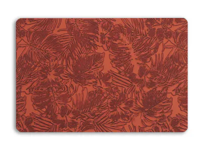 RAPEE BARS Placemat - Red