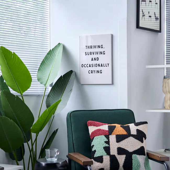 Thriving Surviving Quote Canvas Poster 30 x 40 cm - 3