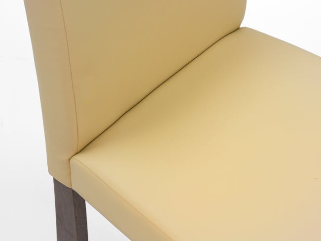 Dahlia Dining Chair - Cocoa, Caramel (Faux Leather) - 6