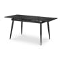 Syla Extendable Dining Table 1.3m-1.6m - Dark Slate (Sintered Stone) - 0