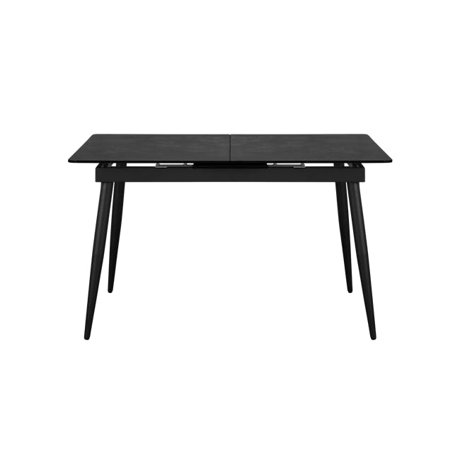 Syla Extendable Dining Table 1.3m-1.6m - Dark Slate (Sintered Stone) - 3