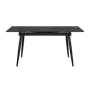 Syla Extendable Dining Table 1.3m-1.6m - Dark Slate (Sintered Stone) - 2