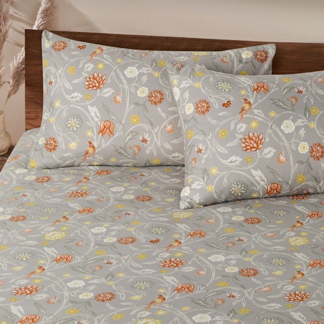 Hillcrest ComfyLux Printed 988TC Fitted Sheet Set – Liana (4 sizes) *Online Exclusive!* - 0