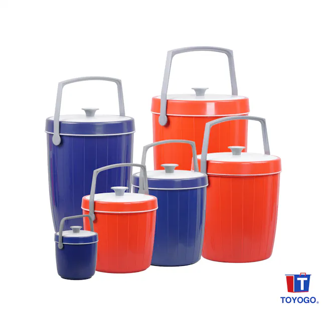 TOYOGO Calore Hot & Cool Bucket 31L - Red - 4