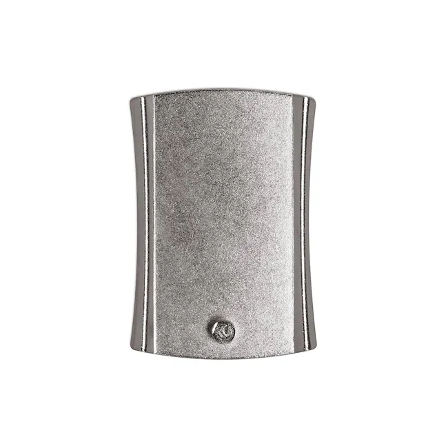 Command™ Sticky Nail Sawtooth Metal Hanger for Wired-back frames - 3 - Silver metallic, sleek design, textured surface