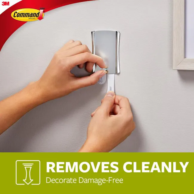 Command™ Sticky Nail Sawtooth Metal Hanger for Wired-back frames - 2 - removes cleanly, decorative damage-free, hands-free