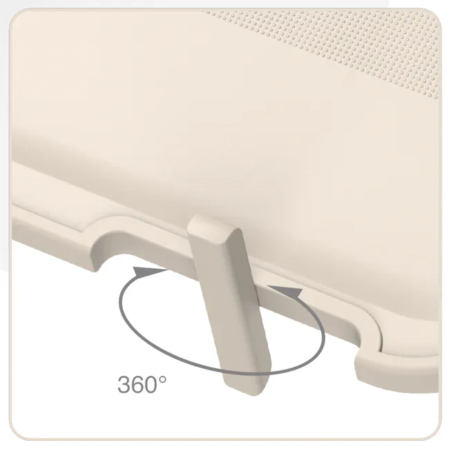 Zuutii 2-in-1 Chopping Board (Light Cream) - 3 - 360° angle, ergonomic design, adjustable features, seamless fit, cushioned
