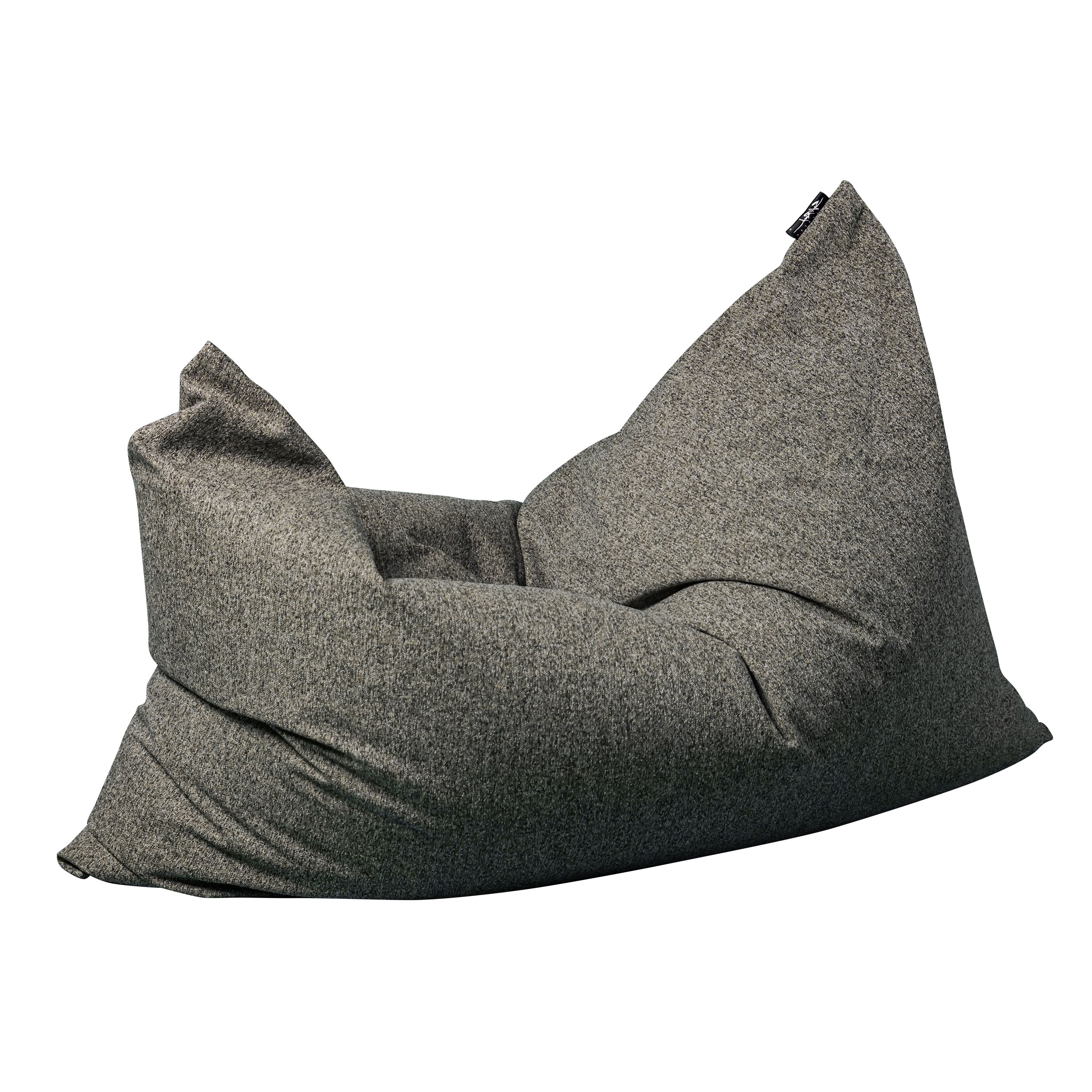 SoftRock Vesuvius Linen Rectangle Bean Bag - Osbourne