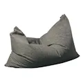 SoftRock Vesuvius Linen Rectangle Bean Bag - Osbourne