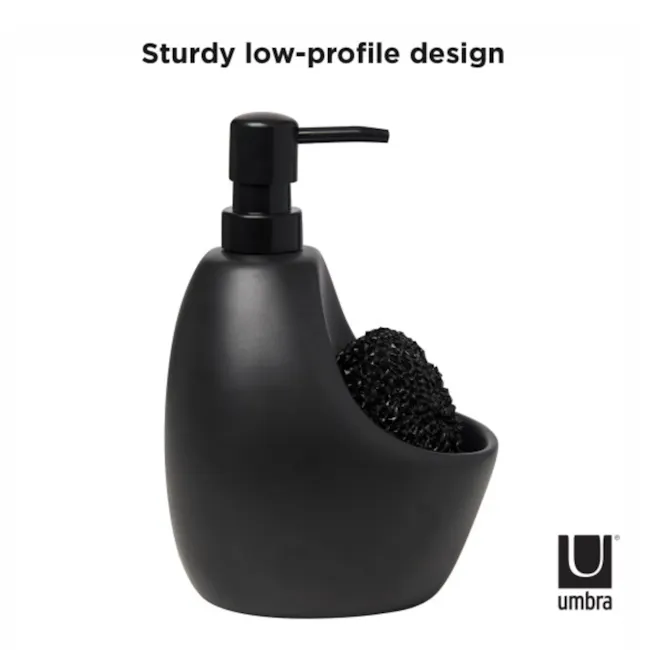 Joey Pump/Scrubby Combo - Charcoal - 11 - Sturdy low-profile design, sleek black color, ergonomic shape, durable