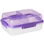 Sistema Lunch Stack To Go Rectangle 1.8L - Purple - 4