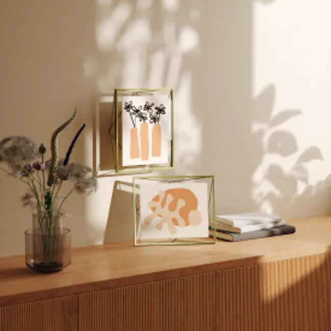 Prisma Photo Display 8 x 10 - Brass - 15