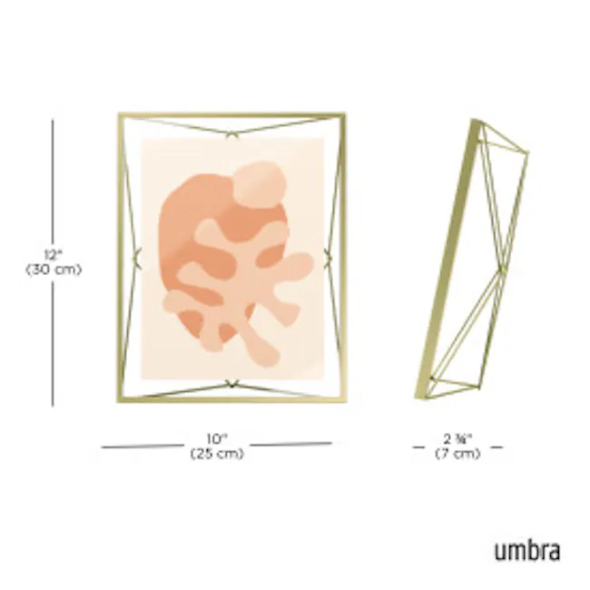 Prisma Photo Display 8 x 10 - Brass - 14