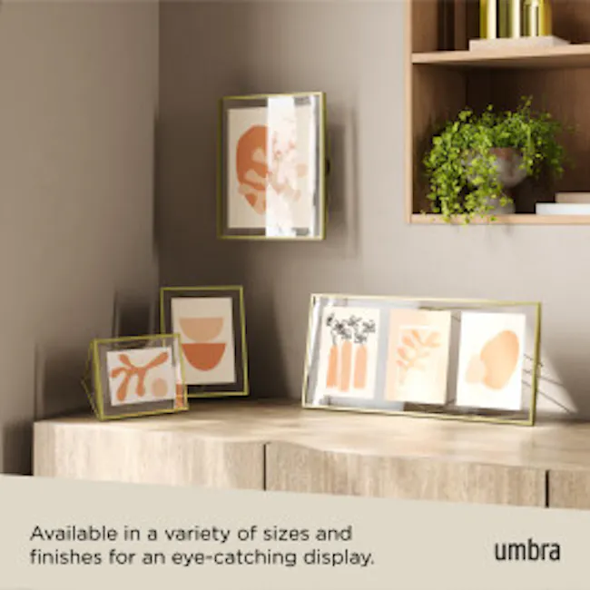 Prisma Photo Display 8 x 10 - Brass - 13