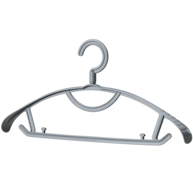 Henri Plastic Hanger - Grey - 5