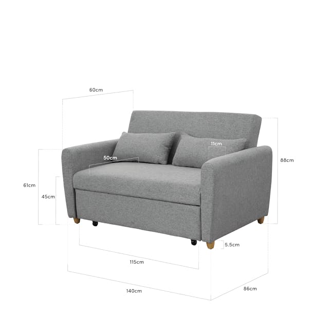 Luisa Sofa Bed - Orion - 8