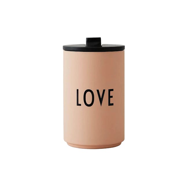 Insulated Cup - Soft Camel (Love) - 0