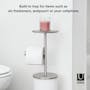 Portaloo Toilet Paper Stand With Storage - White - 8