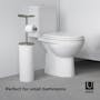 Portaloo Toilet Paper Stand With Storage - White - 9