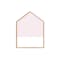 Momsboard Reve House Magnetic Writing Board - Pink with White - 0
