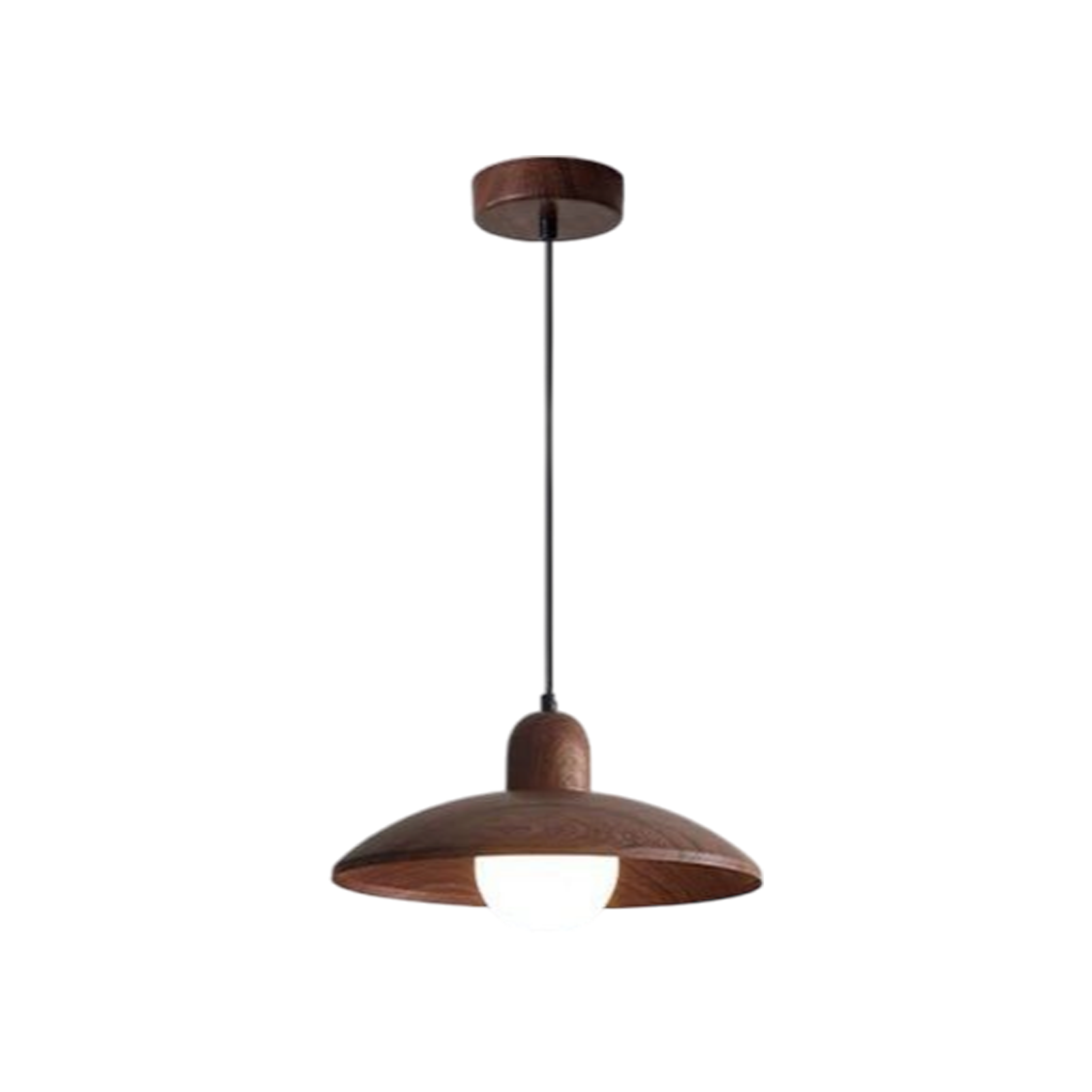 Kenya Pendant Lamp - Walnut