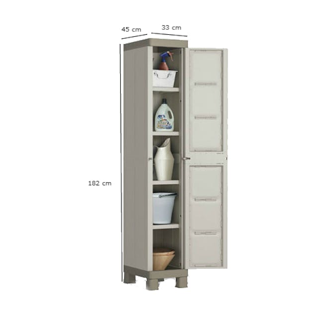 Excellence 1 Door Cabinet - 3