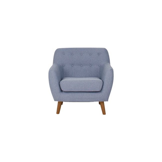 Emma Armchair - Dusk Blue - 0