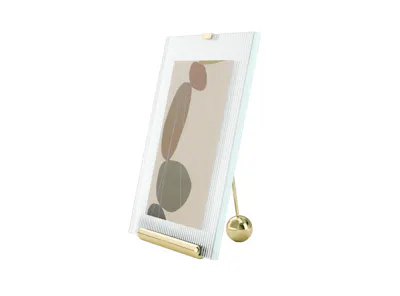 Flute Photo Frame 5x7 - Brass