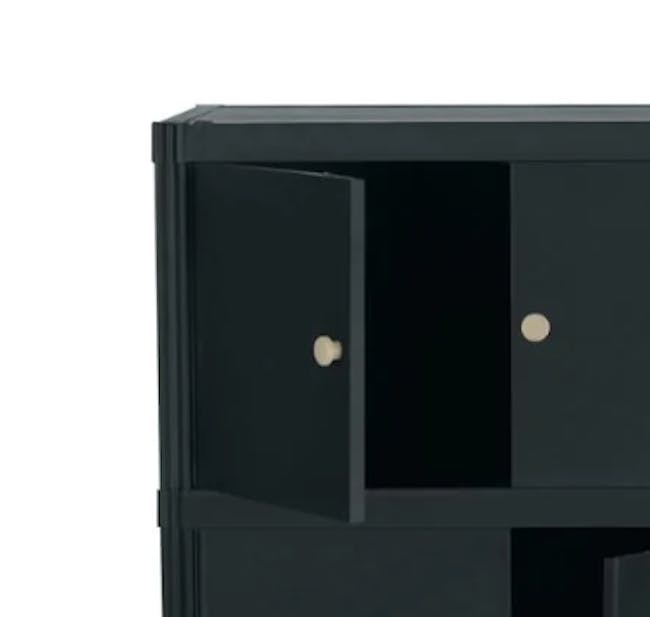 Flo 4-Door Tall Storage Cabinet - Night - 3