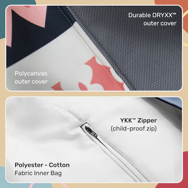 Doob Oomph - Herritage Collection - Pau - 5 - Durable DRYXX™ outer cover, Polycanvas outer cover, YKK™ Zipper (child-proof