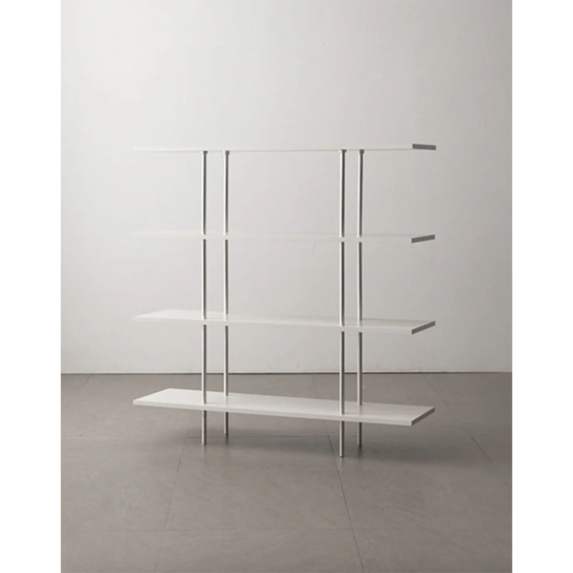 Bauhaus 3-Tier Display Shelf - Ivory - 12
