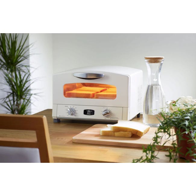 Aladdin Graphite Grill & Toaster Oven - White - 1