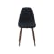 Fynn Dining Chair - Walnut, Black - 1