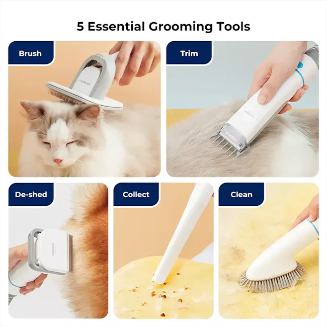 Neabot Neakasa P2 Pro Pet Grooming Vacuum Kit - 4
