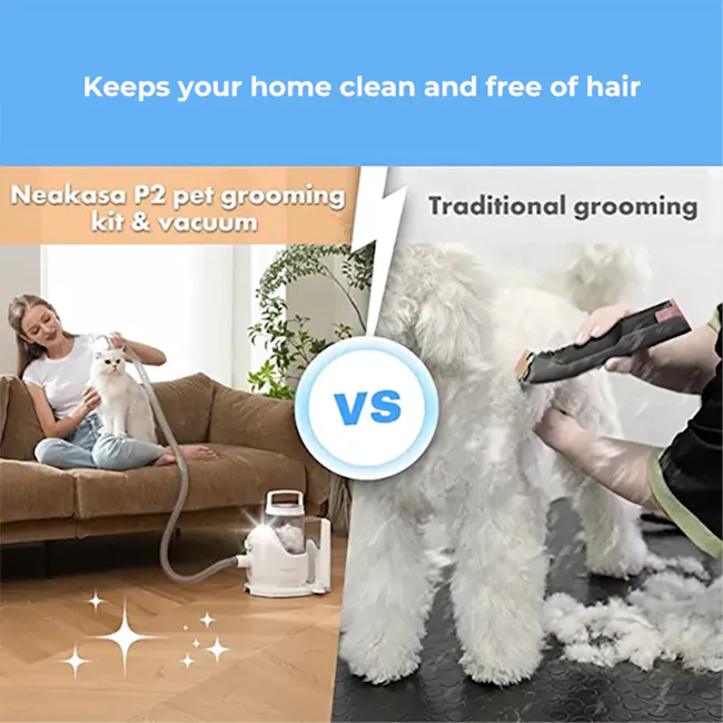 Neabot Neakasa P2 Pro Pet Grooming Vacuum Kit - 8